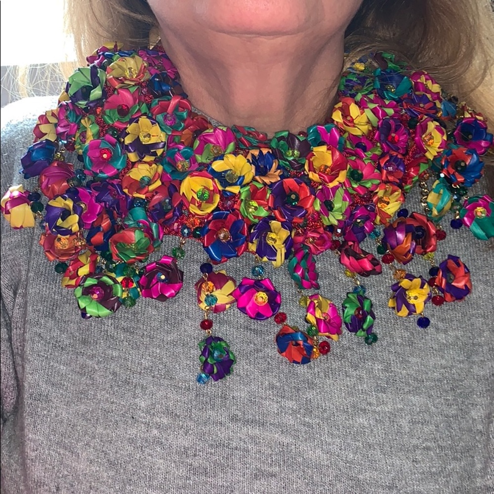 Necklace and earrings